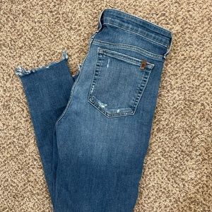 Joes distressed jeans, skinny jeans